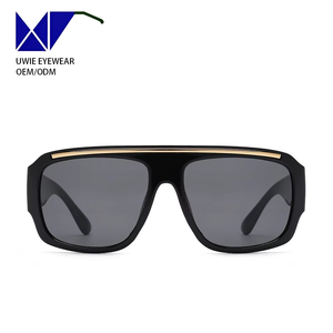 Lunettes de soleil de luxe Moissanite, style papillon, monture intégrale, UV400, confortables, avec support caméra vidéo, taille 78-20-129 - Product Image 5
