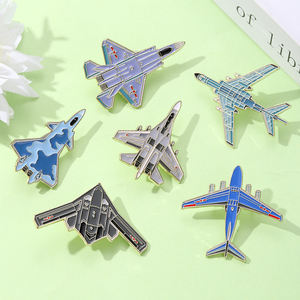 Spille in Lega di Zinco YINI Aircraft - Distintivi Artistici di Volo Dettagliati Stampati in UV, Oggetti da Collezione Unici per Appassionati di Aerei e Difesa - Product Image 3