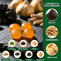 Gomitas de Ashwagandha al por Mayor para Suplemento Energético para Hombres y Mujeres, Suplemento Rico en Antioxidantes, Vitamina C, Gomitas de Ashwagandha