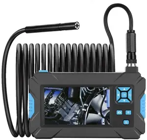 P30 màu xanh 4.3 inch IPS màn hình 1080P 5.5mm nội soi kiểm tra máy ảnh 2600mAh động cơ borescope máy ảnh cho sửa chữa xe