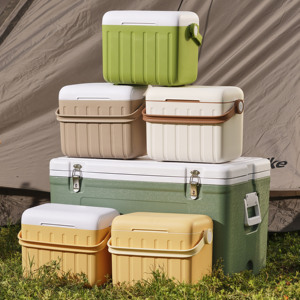 6 एल कूलर बॉक्स छोटे बर्फ बॉक्स कूलर पोर्टेबल हार्ड प्लास्टिक के लिए आउटडोर पिकनिक यात्रा कस्टम लोगो उपहार ब्रांडेड - Product Image 3