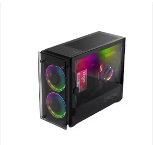 Manufacturer <strong>Custom</strong> M-ATX Gaming <strong>Computer</strong> <strong>Cases</strong> &amp; Towers With Tempered Glass PC Cabinet RGB Cooling Fan Gaming PC <strong>Computer</strong> <strong>Case</strong> - Product Image 6