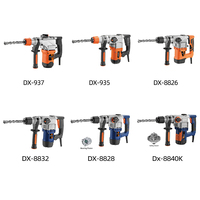 Marteau perforateur de démolition industriel en alliage d'aluminium, 1350W, cylindre de 35mm, énergie d'impact 15J, 50/60Hz, vente en gros
