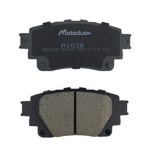 Plaquettes de frein arrière M1036 D2183 0446602390 044660D060 04466F4020 pour TOYOTA Alphard Auris Corolla <span class=keywords><strong>Yaris</strong></span> Subaru Solterra Lexus LBX - Product Image 5