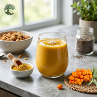 Wild Food Grade Duindoorn Kruidenextract Hoge Kwaliteit Fruitpoeder 100% Zuivere Duindoorn Sap Trommelverpakking