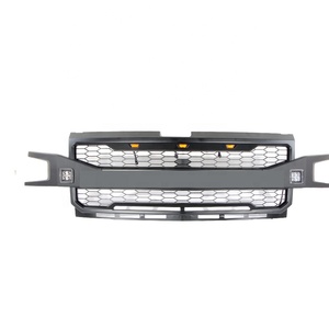 Repuestos de Automóviles Chinos 4x4, Parrilla Delantera para Camioneta, Luces LED Todoterreno, Compatible con Chevrolet <span class=keywords><strong>Silverado</strong></span> 2019 - Product Image 5