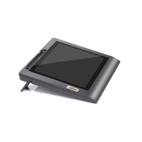 Tablette à écran LCD couleur 10,1 pouces avec lecteur d'empreintes digitales en direct et stylet sans batterie pour ordinateur portable/ordinateur de bureau, en stock