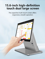 Dispositivo de Caja Registradora con Pantalla Táctil de 15.6 Pulgadas, Sistema Android, Terminal POS, Máquina Registradora de Efectivo, Sistemas POS Todo en Uno para Ventas