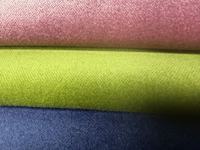 Vente en gros 100% coton & rayonne/viscose velours tissé teint 280gsm tissu anti-pilule pour vestes manteaux pantalons filles & garçons