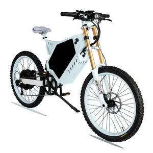 Zekice çeken 72 Volt tekerlek BLDC elektrikli bisiklet dağ 5000w iyi sürme deneyimi e bisikletleri 2024 elektrikli bisiklet