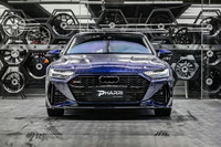 Pharri Nouveau Kit Carrosserie Style RS7 pour Audi A7/A7L 2019-2021 – Pare-chocs Avant/Arrière, Calandre, Jupes Latérales – Adaptation Universelle, Fixation Directe par Vis
