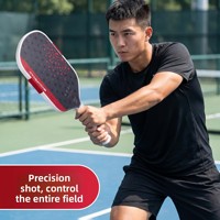 Raquette de pickleball nouvelle génération Pinnacle Boommax 5 édition commémorative transfrontalière, noyau EPP de 16 mm avec métal intégré