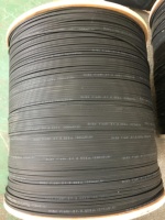 Câble de Fibre Optique FTTH Extérieur/Intérieur 1 2 4 Cœurs G657A1 G657A2 Monomode Gaine LSZH PE Noir