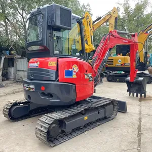 Graafmachine Mini Hoge Kwaliteit Tweedehands Trekkers Machine Gebruikte Graafmachines Apparatuur Wegenbouwmachines Kubota U35-5