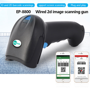 Escáner de Código de Barras Portátil 1D 2D Lector de Códigos <span class=keywords><strong>QR</strong></span> USB Disponible en Stock Alta Velocidad 300 Escaneos/seg para Gestión de Inventario de Almacén - Product Image 2
