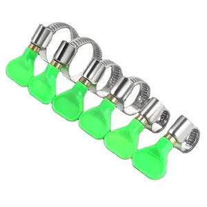 Clips Germany Type Stainless Steel Quick Release Telescopic Tube C Type Pipe Hose Clips Clamps With Thumb Screw/handle