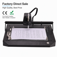 Machine de découpe CNC A4, traceur de dessin de bureau, kit robot de dessin pour l'éducation, machine CNC DIY pour adultes et adolescents