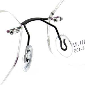 Rimless Executive Optical <strong>Glasses</strong> Beta Titanium Frame <strong>Titan</strong> Metal Eyeglasses Eye <strong>Glasses</strong> Frames for <strong>Men</strong> - Product Image 3