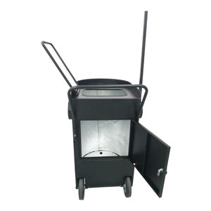 Carrito de Bebidas con Enfriador, Carrito de Venta Móvil de Metal Personalizado para Bebidas Frías y Jugos para Hoteles, Restaurantes y Exteriores - Product Image 5