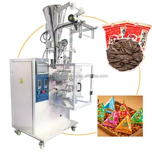 Machine automatique d'emballage de popcorn croustillant banane plantain chip/haricots/riz/noix/granule/popcorn peseur Machine d'emballage