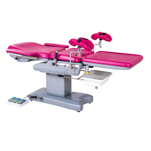 Snmot 7500b Mesa de obstetra Nacimiento Euro Rail Abrazadera Mesa de cirugía Mesa médica para examen de ginecología - Product Image 1