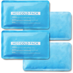 Sac de glace anti-douleur étanche et durable, sacs de glace pour blessures, compresses de glace réutilisables pour thérapie chaude et froide - Product Image 1