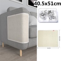MJ 2025 Nouveau Tapis à gratter pour chat en lin écologique, Protecteur de canapé, Planche à gratter, Modèle simple et moderne MJ10098