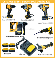 Ensemble combiné d'outils électriques sans fil 20V sans balais avec batterie universelle longue autonomie OEM ODM – Vente en gros