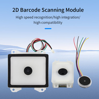 Lecteur de cartes RFID et de codes QR Asia-Teco, lecteur de codes NFC 1D 2D, lecteur de codes QR, contrôle d'accès, scanner de codes-barres USB RS232 Wiegand