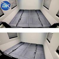 Sièges arrière en cuir et aluminium personnalisés Dingkong Multistyle, canapé modifié de grande taille pour Mercedes Benz Sprinter VAN - Luxe
