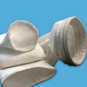 Sachets filtre texturisés de maille de fibre de verre pour les industries industrielles de carbone de ciment de séparation de dépoussiérage d'équipement de filtration - Product Image 1