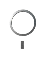 Anneau magnétique N52 en néodyme pour recharge sans fil MagSafe, taille personnalisée pour support de téléphone et batterie externe