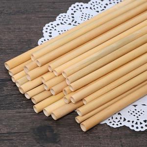 Pailles en bambou écologiques à prix avantageux, services de personnalisation, pailles en fibre de bambou enveloppées de <span class=keywords><strong>papier</strong></span> pour les hôtels - Product Image 6