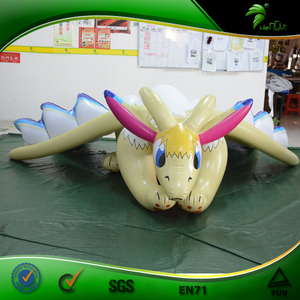 Décoration de parc d'attractions, dragon gonflable coloré, aire de jeux gonflable, jouets de dessin animé, figurine d'anime sur mesure - Product Image 3