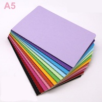 Prêt à expédier arc-en-ciel journal cahier pas cher papier ligné Journal cahier pour étudiant