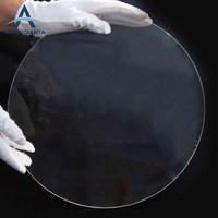 High Definition 10mm 5x Optical Grade 90% Clear Aperture Magnifier Glass Single-Sided Plano Convex Lens