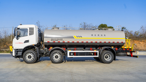 Camión Cisterna Dongfeng Tianjin 6X2 de 20000L, Ancho de Aspersión de 30m, Bomba de Motor, Emisión Euro 6, Acero al Carbono de 4mm, Artículo Más Vendido - Product Image 3