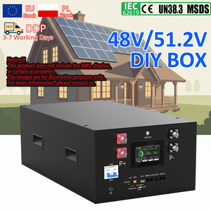 DIY & <b>Off</b>-grid Lovers 48V 51.2V DIY Battery Box With LCD Display For LiFePO4 Cells 16S Enclosure Case - Product Image 1