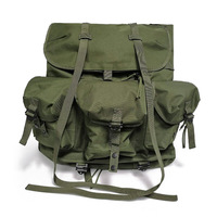 Sac à dos tactique de grande capacité pour l'extérieur, camouflage Alice, avec cadre en fer et doublure en polyester PVC, sac à dos de jungle tendance