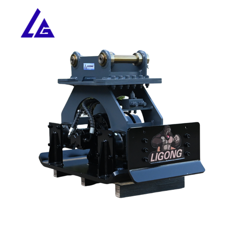 Excavator Mounted Hydraulic Side Plate Compactor for Pipeline Backfill and Road Compaction