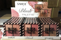 Palette de fards à joues Sanye, 4 teintes, maquillage quotidien pour le visage - Product Image 3