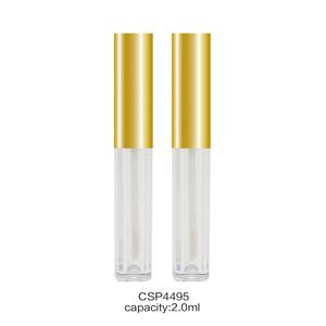 Tube à gloss vide personnalisable 2 ml, tubes à gloss carrés en gros, logo personnalisé - Product Image 4