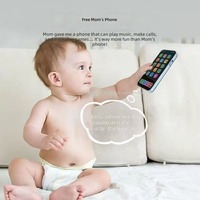 Jouet de dentition pour bébés et tout-petits, jouets éducatifs pour l'apprentissage précoce, téléphones jouets pour garçons et filles, modèle de téléphone à écran tactile réaliste