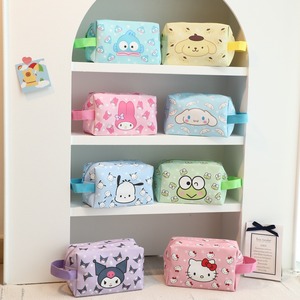 Tas Makeup Kanvas Lucu Sanrioes, Tahan Air, Tiga Dimensi, Kapasitas Besar, Tas Perlengkapan Mandi Portabel, Tas Penyimpanan - Product Image 1