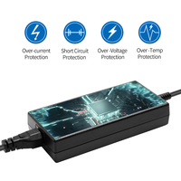 Cargador para portátil de 5,5*1,7mm y 180W, adaptador de corriente de escritorio, adaptador de CA, potencia de alta eficiencia para portátiles