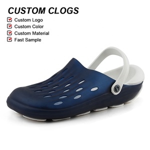 OLICOM OEM Factory Direct Men's Water Shoes Clogs PVC Waterproof Non-slip Breathable Lightweight for Summer Beach Pool - Product Image 1