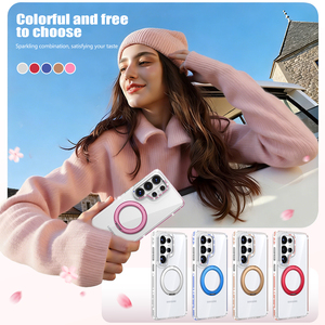 Funda Transparente para Teléfono LeYi al por Mayor para <span class=keywords><strong>Samsung</strong></span> <span class=keywords><strong>Galaxy</strong></span> S26 S24 S25 Ultra, Funda Protectora de <span class=keywords><strong>Alta</strong></span> <span class=keywords><strong>Gama</strong></span> a Prueba de Golpes con Soporte de Anillo de 360 Grados - Product Image 5