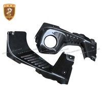 Accessoires de décoration automobile Kit de garniture de compartiment moteur en fibre de carbone sèche pour Ferrari 458 Spider