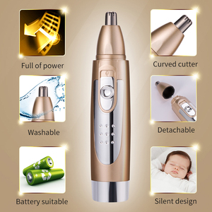 Tondeuse Électrique Professionnelle Étanche et Rechargeable pour Oreilles, Nez, Sourcils et Poils du Visage, Indolore, pour Hommes et Femmes, Facile à Nettoyer - Product Image 3