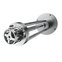 Agitateur de laboratoire de petite taille de 1 à 10 litres, acier inoxydable miroir 316/304, tête de couteau d'émulsification et de dispersion chimique alimentaire, stator